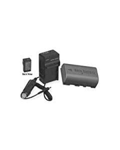 PhotoHighQuality Battery + Charger Compatible for JVC GR-D850, JVC GR-D850U, JVC GR-D850US