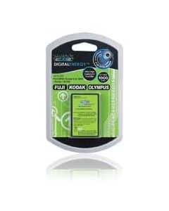 Digital Energy NP-60 3.7 Volt/1000 mAh Battery Compatible with select Fuji, Olympus and Kodak Cameras