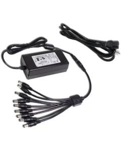 Acelevel Premium 5Amp Power Adapter with 8 Way Splitter for Lorex Cameras