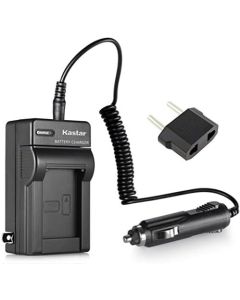 Kastar Battery Charger Replacement for Sony DSC-H10 DSC-H50 DSC-W120 DSC-W300 DSC-W30 DSC-W35 DSC-W40 DSC-W50 DSC-W55 DSC-W70 DSC-W80 DSC-W85 DSC-W90 DSC-WX1 DSC-WX10 HDR-GW55 HDR-GW77
