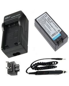 Battery and Charger for Sony NP-FC10, NP-FC11 and Sony Cyber-Shot DSC-P2, DSC-P3, DSC-P5, DSC-P7, DSC-P8, DSC-P9, DSC-P10, DSC-P12, DSC-F77, DSC-FX77, DSC-V1 Digital Camera