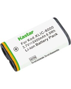 Kastar Battery (1-Pack) for Kodak KLIC-8000, K8000 Work with Kodak Z1012 is, Z1015 is, Z1085 is, Z1485 is, Z612, Z712 is, Z812 is, Z8612 is Cameras