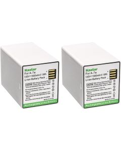 Kastar A-7a Battery 2-Pack Replacement for Arlo Pro 3 Floodlight Camera (VMA5410 VMA5410-10000S), VMA5600 VMA5600-20000S, VMS5242 VMS5242-2CCNAS VMS5242-4CCNAS, FBK1101 FBK1101-1SCNAS Security Camera