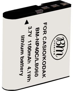 BM Premium LB-060 Battery Replacement for Kodak PixPro AZ251, AZ361, AZ362, AZ365, AZ421, AZ501, AZ521, AZ522, AZ525, AZ526 Cameras