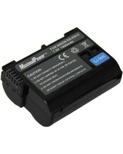 Maximal Power DB NIK EN-EL15 Fully Decoded Replacement Battery for Nikon EN-EL15,ENEL15 & D600,D7000,D800,D800E,1 V1 Cameras (Black)