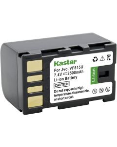 Kastar Hi-quality Replacement Camcorder Battery for JVC GC-PX1, GR-DA20, GR-DA20EX, GR-DA30, GR-DA30US, JVC GR-D, GR-HD, GZ-HM, GZ-MG, GZ-MS Series, Compatible Part Numbers: BN-VF808, BN-VF815, VF823