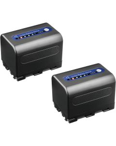 Kastar Battery 2-Pack for Sony NP-QM71D NP-FM50 NP-QM71 NP-FM70 NP-FM90 and CCD-TRV328 338 DCR-DVD300 301 DCR-HC14 DCR-PC105 330E TRV20 TRV22 TRV24 TRV25 DCR-TRV70 DCR-TR80 DCR-TR250 DCR-TR260 Camera