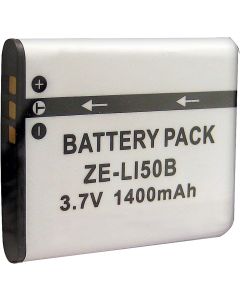 Zeikos ZE-LI50B Rechargeable Lithium Replacement Battery (White )