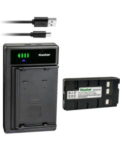 Kastar 1-Pack Battery and Smart USB Charger Replacement for Panasonic PV-L550 PV-L780D PV-L850 PV-L858 Camcorder, Panasonic BP-12 BP-15 BP-17 BP-18 PV-213A PV-214A PV-215A PV-B18 PV-BP15 PV-BP17