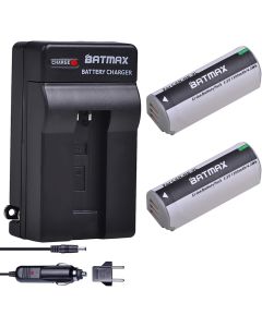Batmax 2Pcs NB-9L Battery + Charger Kits for Canon PowerShot N,N2,Elph 510,Elph 520,Elph 530 HS,SD4500 is Digital Camera