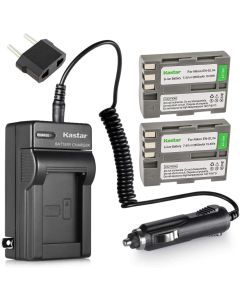 Kastar Battery (2-Pack) and Charger Kit for EN-EL3e, EN-EL3a, EN-EL3, MH-18, MH-18a Work with D50, D70, D70s, D80, D90, D100, D200, D300, D300S, D700 Cameras and MB-D10, MB-D80 Grips