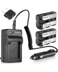 Kastar NP-FM500H Battery (2-Pack) and Charger Kit for Sony DSLR-A100 A200 A300 A350 A450 A500 A550 A560 A580 A700 A850 A900 Alpha SLT A57 A58 A65 A65V A77 A77V A77 II A77M2 A99 A99V CLM-V55 Cameras