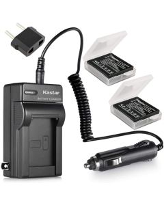 Kastar Battery 1X + Charger Replacement for Fujifilm NP-70 NP70 FNP70 FinePix F20, F20 Zoom, F40fd, F45fd, F47fd and Leica D-LUX3, Leica C-LUX 1, Leica D-LUX2, Ricoh Caplio R3, Ricoh Caplio GR Cameras
