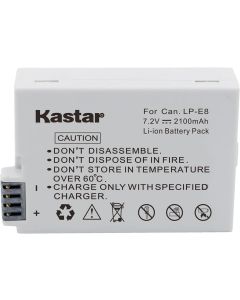 Power2000 LP-E8 Replacement Lithium-Ion Battery, 7.2 volt 1500mAh, for Canon EOS Rebel T2i Digital Camera